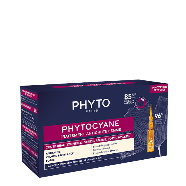 Phytocyane Ampolas Antiqueda Reacional Mulher x12