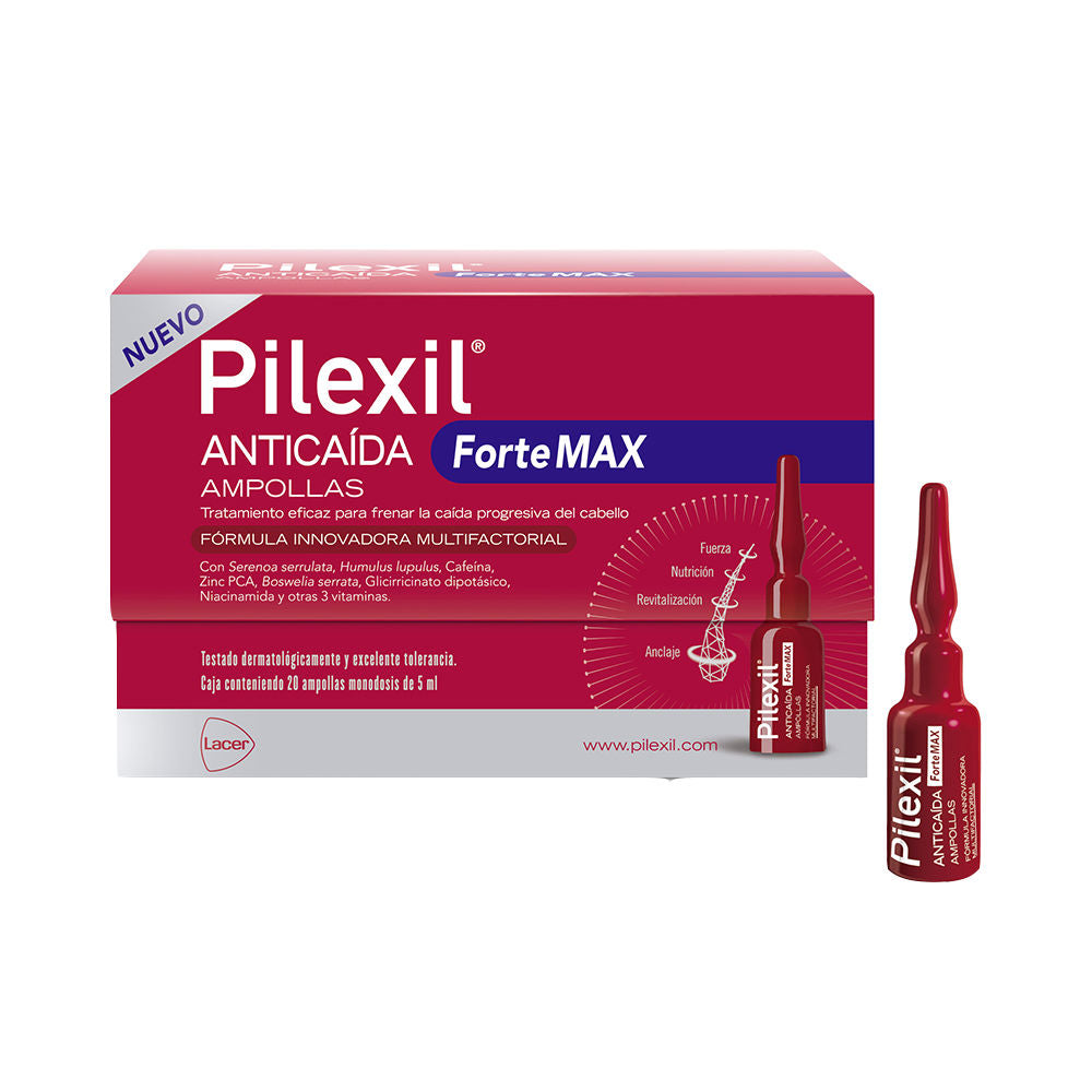 Ampollas anticaída Pilexil Forte Max 20x5 ml