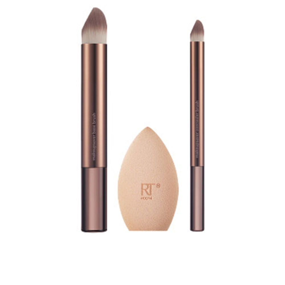 Set de esponjas y brochas de maquillaje Real Techniques
