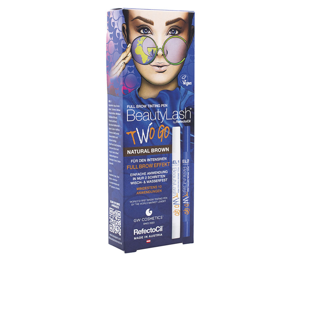 Refectocil Beauty Lash Two Go Tintura de Sobrancelhas Natural Brown