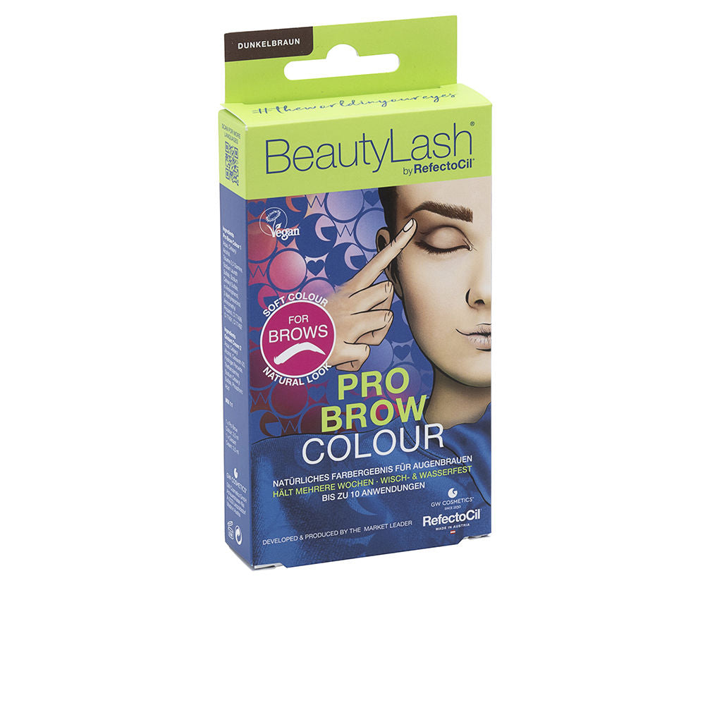 Tinte para cejas Refectocil Beautylash Pro, marrón oscuro
