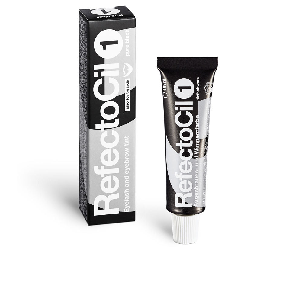 Refectocil Eyelash And Eyebrow Tinta para Sobrancelhas Cor 1 Pure Black 15ml