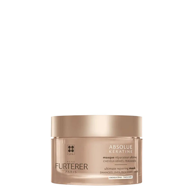 Rene Furterer Absolue Kératine Máscara Reparação Extrema- Cabelos Espessos 200ml