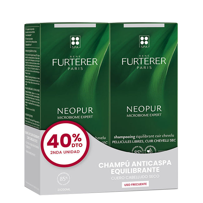 René Furterer Neopur Champô Anticaspa Seca Duo 2x150ml