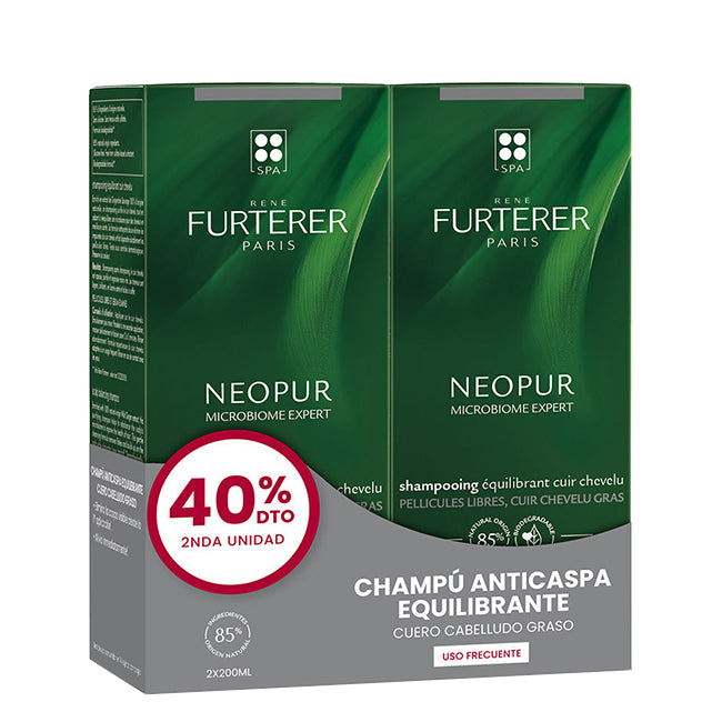 René Furterer Neopur Champô Anticaspa Oleosa Duo 2x150ml