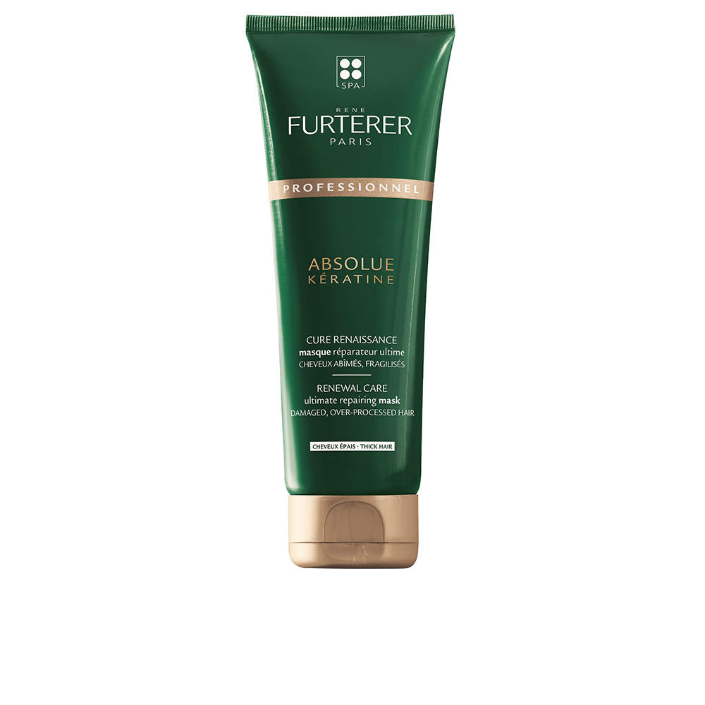 Rene Furterer Professional Absolue Keratine Ultimate Máscara Reparador Cabelo Espesso 250ml