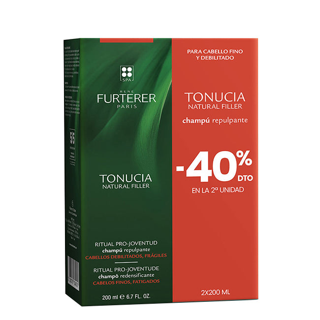 Rene Furterer Tonucia Natural Filler Repulping Shampoo Duo 2x200ml