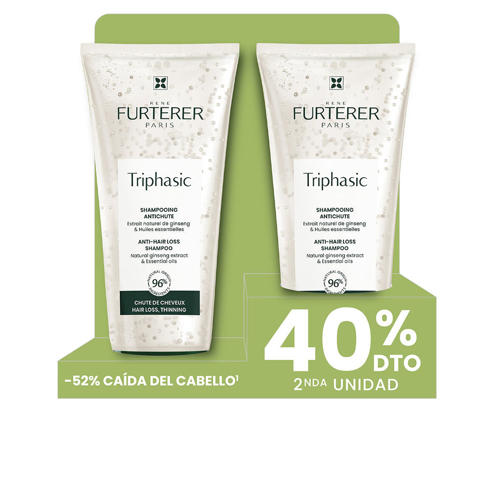René Furterer Triphasic Champô Estimulante Antiqueda Duo 2x200ml