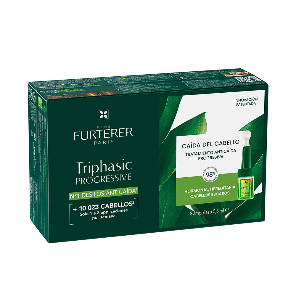 René Furterer Ampollas Trifásicas Progresivas Anticaída x8