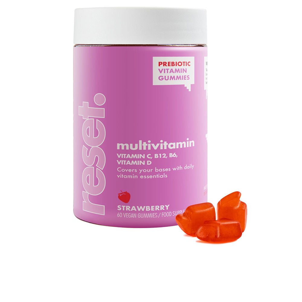 Reset Multivitamin Sabor Morango Gomas x60