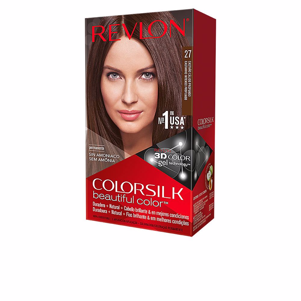 Revlon ColorSilk Coloração Permanente 27 Warm Deep Brown