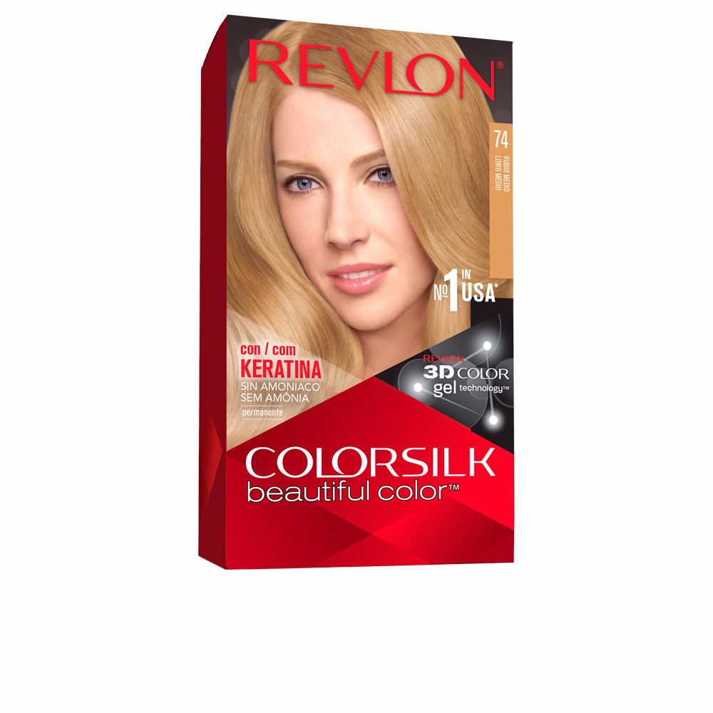 Revlon ColorSilk Coloração Permanente 74 Medium Blonde