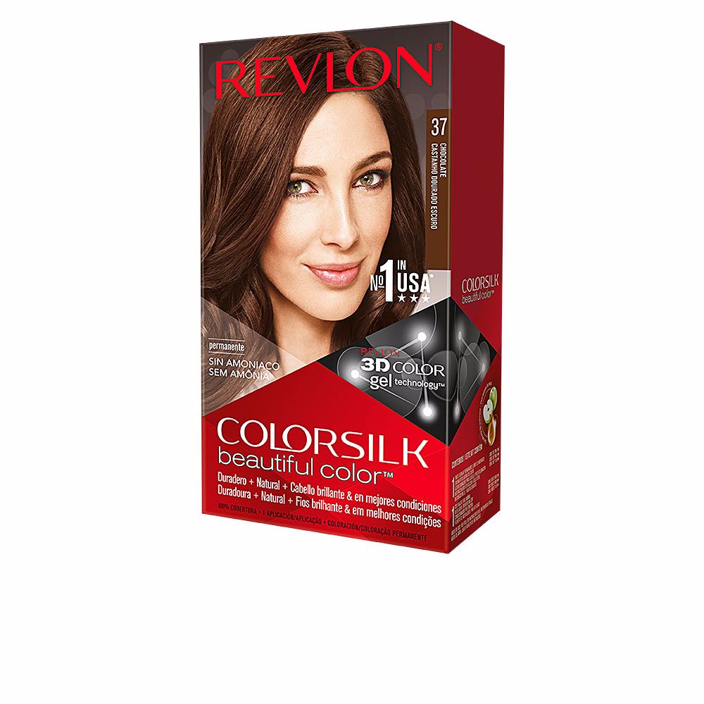 Tinte permanente para el cabello Revlon Colorsilk 37 Chocolate