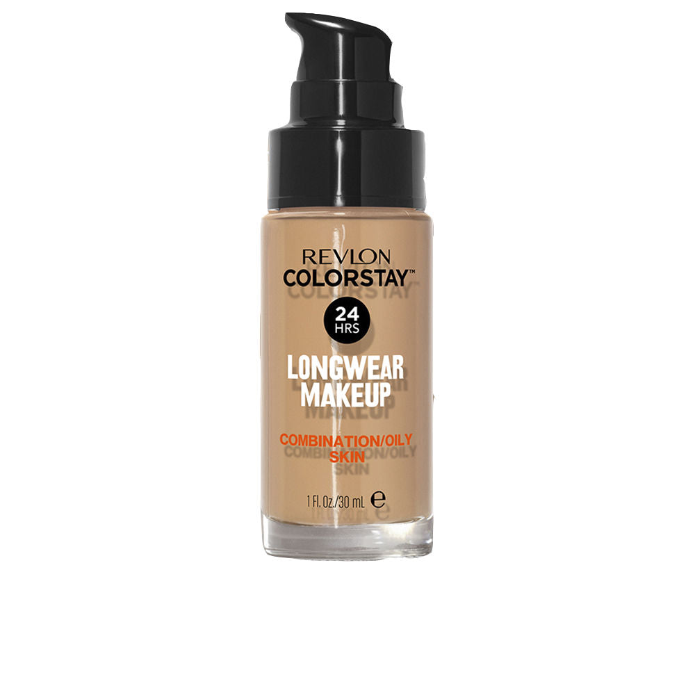 Base de maquillaje Revlon Colorstay para piel mixta/grasa, color 220 beige natural, 30 ml
