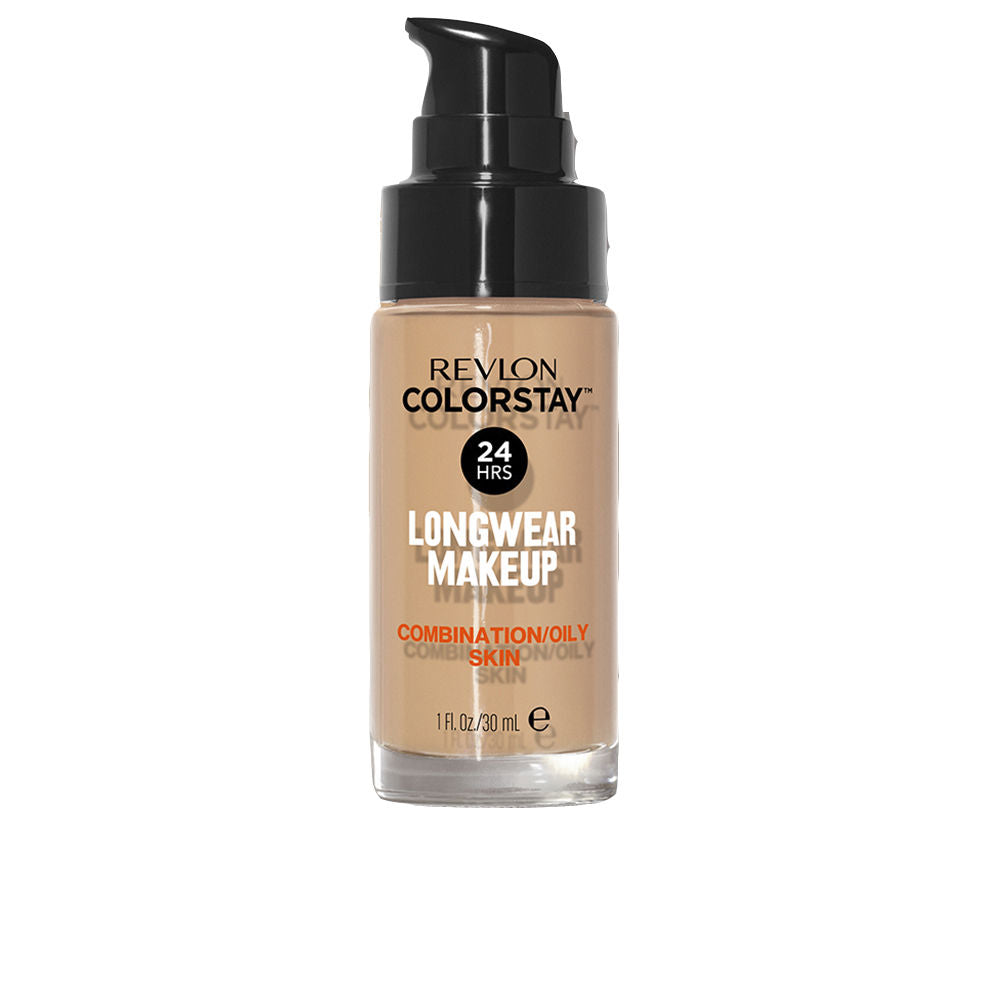 Base de maquillaje Revlon Colorstay para piel mixta/grasa, color 300 beige dorado, 30 ml