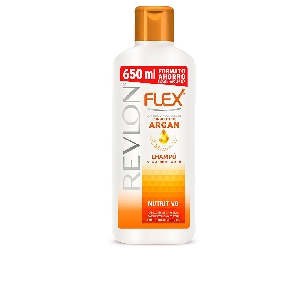 Revlon Flex Keratin Shampoo Nutritivo Óleo de Argão 650ml