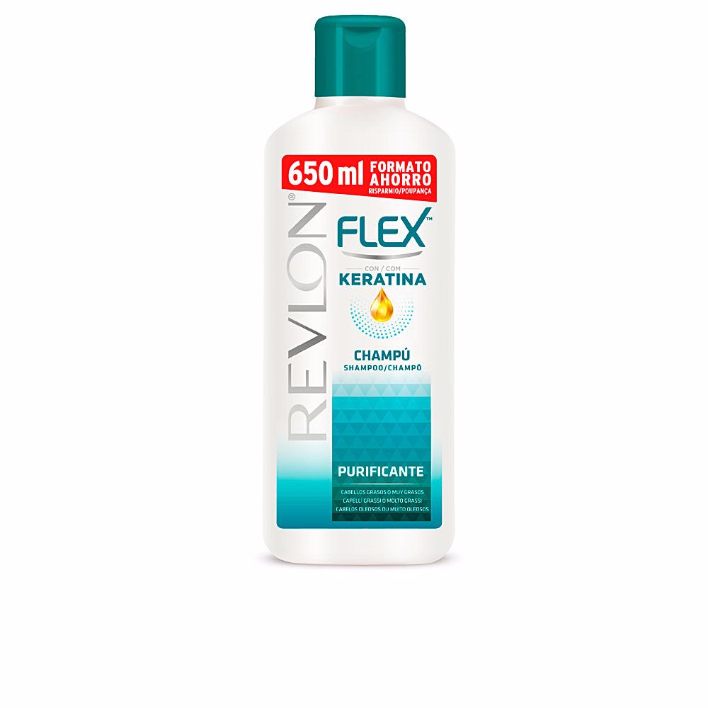 Revlon Flex Keratin Shampoo Purificante Cabelo Oleoso 650ml