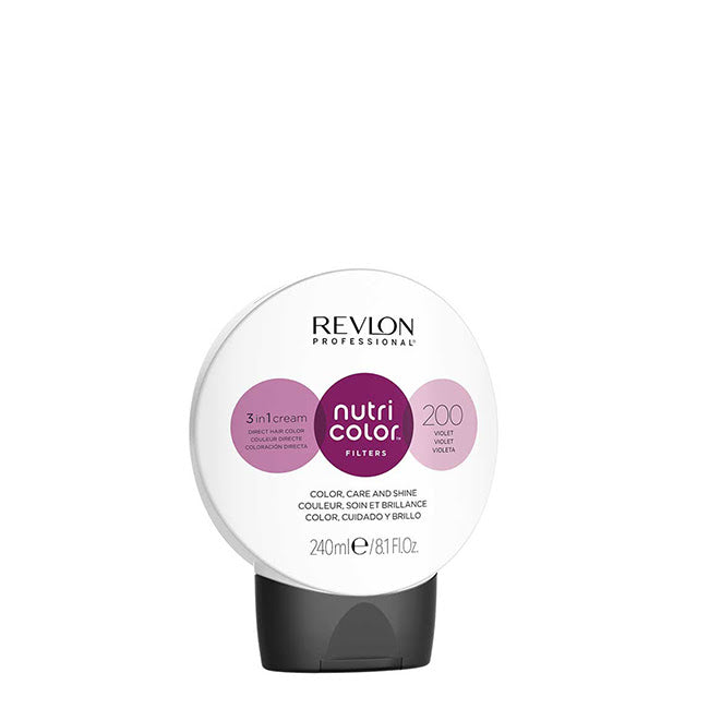 Revlon Nutri Color Filters Crema 3 en 1 Tono 200 Violeta 240 ml