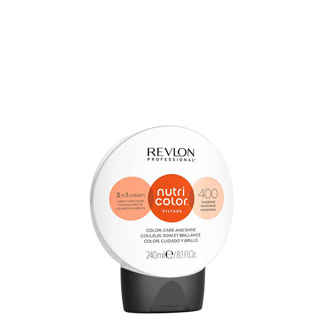 Revlon Nutri Color Filters Coloração Semi-Permanente 3-em-1 Cor 400 Tangerine 240ml