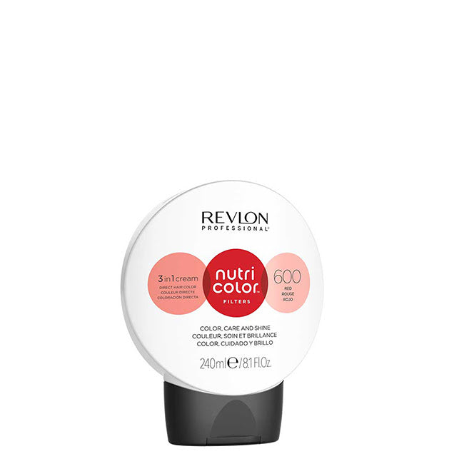 Revlon Nutri Color Filters Coloração Semi-Permanente 3-em-1 Cor 600 Red 240ml