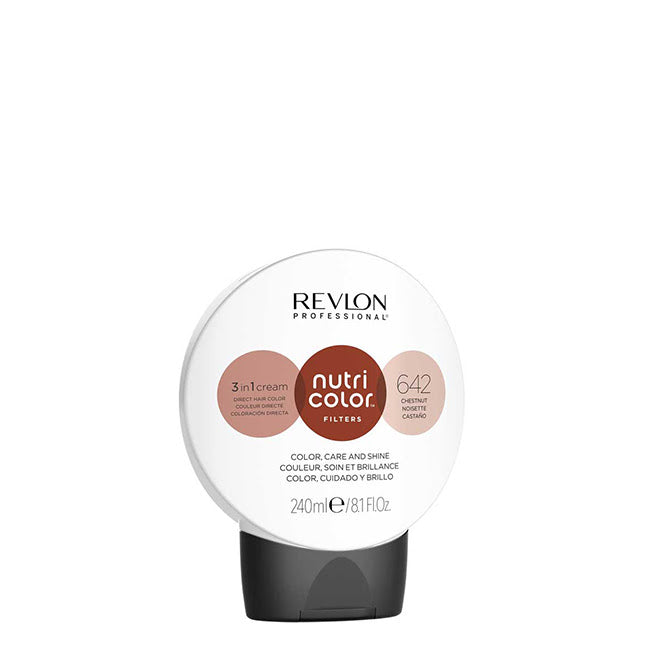 Revlon Nutri Color Filters 3-in-1 Creme Cor 642 Castanho 240ml