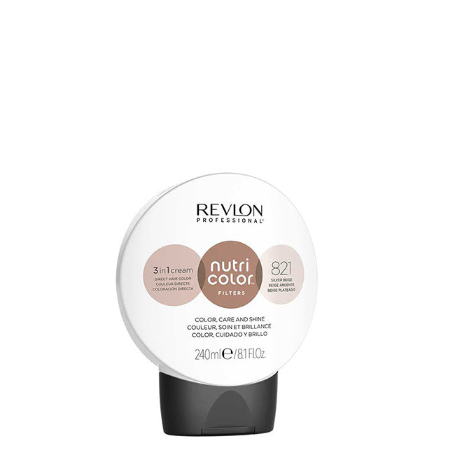 Revlon Nutri Color Filters 3-in-1 Creme Cor 821 Prata Bege 240ml
