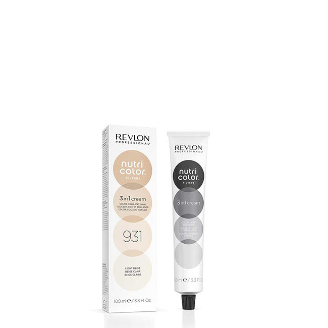 Revlon Nutri Color Filters Coloração Semi-Permanente 3-em-1 Cor 931 Light Beige 100ml