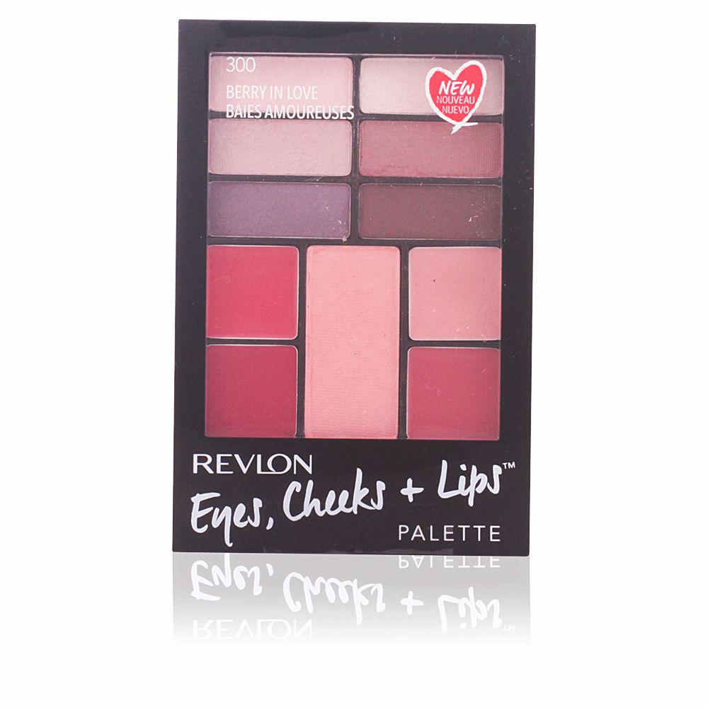 Paleta de maquillaje Revlon (ojos, mejillas y labios) Tono 300 Berry