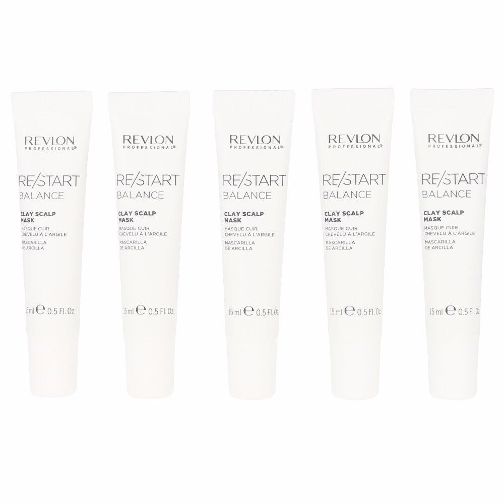 Revlon Re-Start Balance Máscara de Argila para Couro Cabeludo 10x15ml