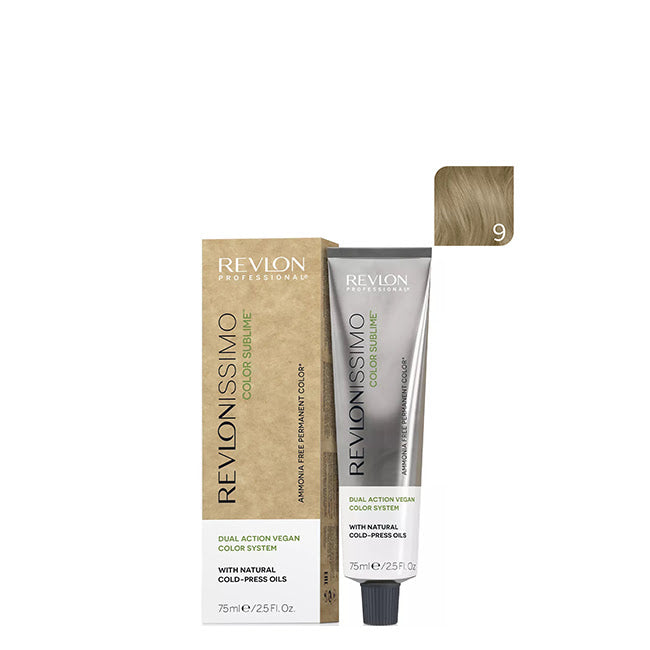 Revlon Revlonissimo Color Sublime Color y Cuidado 9 Rubio Muy Claro 75ml