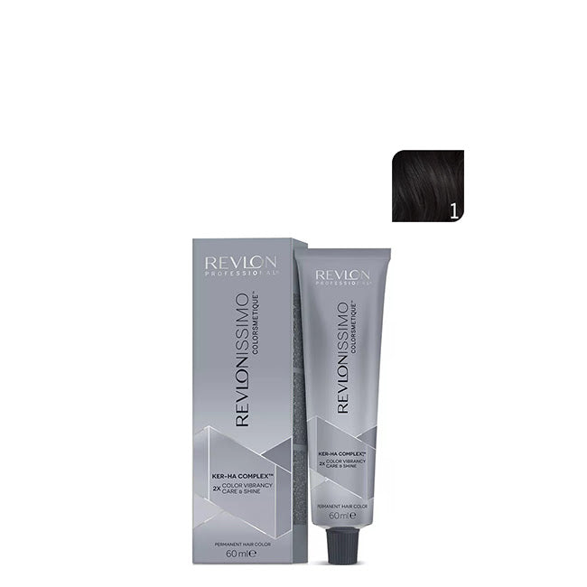 Revlon Revlonissimo Colorsmetique Coloração 1 Preto 60ml