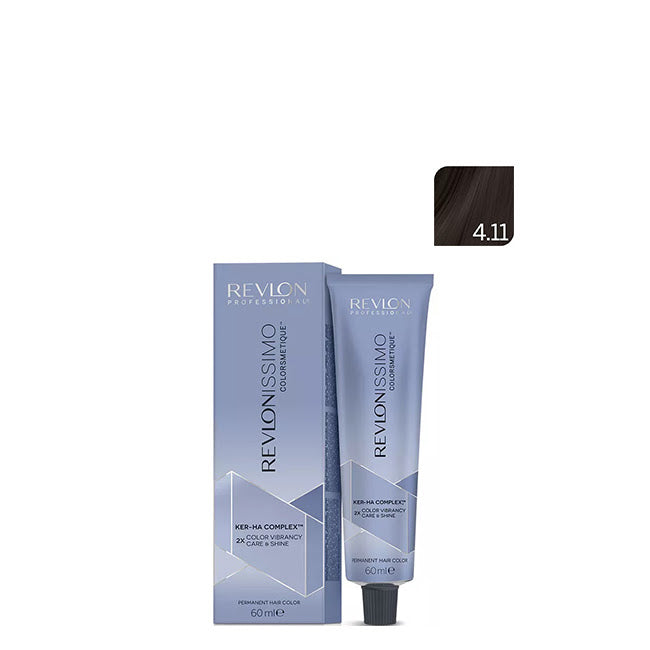 Revlonissimo colorsmetique #4,11-mediumintensiveashbrown 60 ml