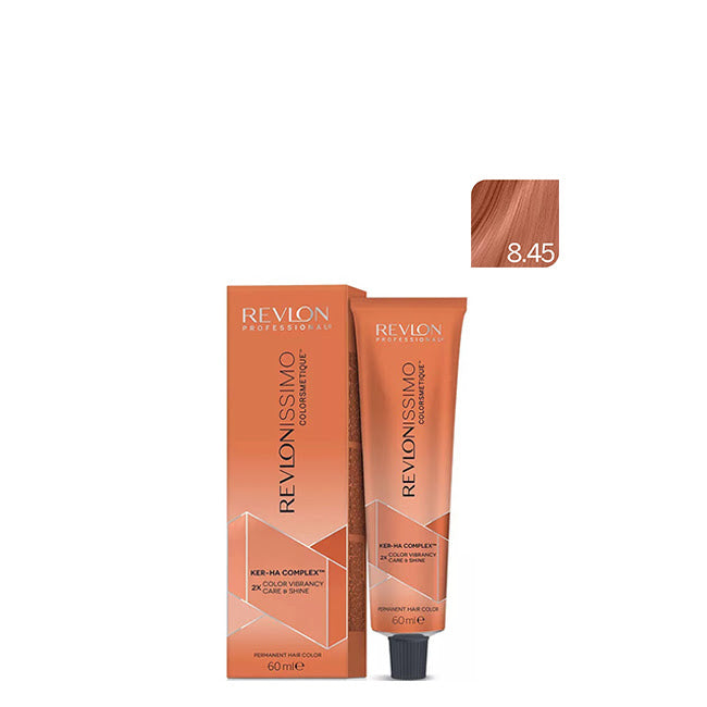 Revlon Revlonissimo Colorsmetique Cor 8.45 Loiro Acobreado Mogno Claro 60ml