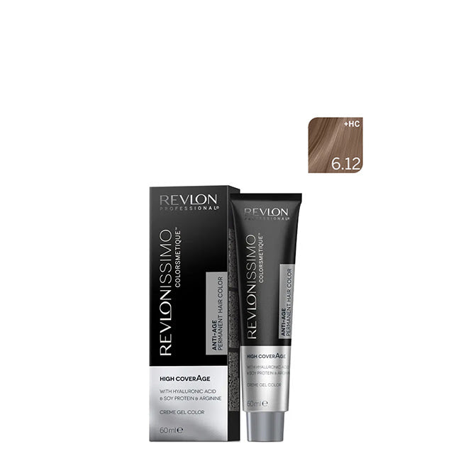 Revlonissimo Colorsmetique High Coverage 6,12-Dark Frosty Beige 60 Ml