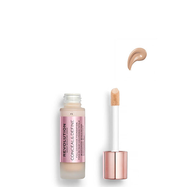 Revolution Conceal & Define Base Corrector Tono F3 23ml