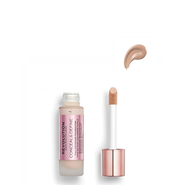 Revolution Conceal & Define Base Corretora Tom F4 23ml