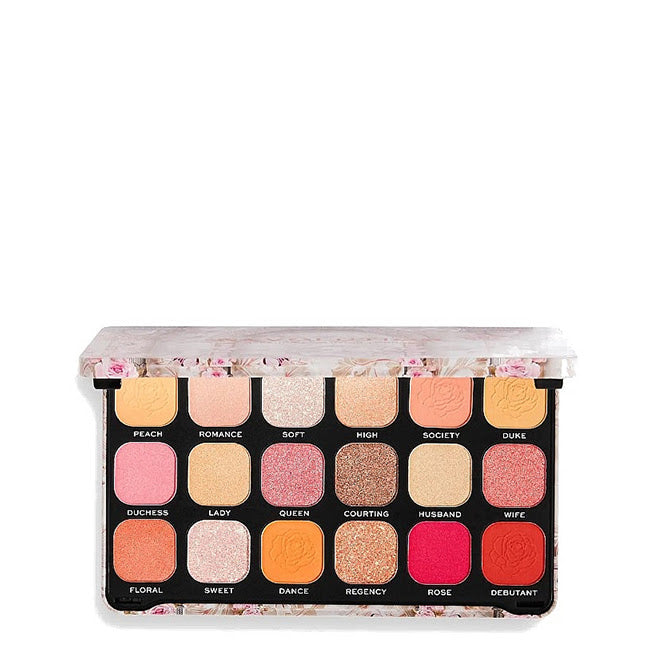 Revolution Forever Flawless Eyeshadow Paleta Tono Regal Romance