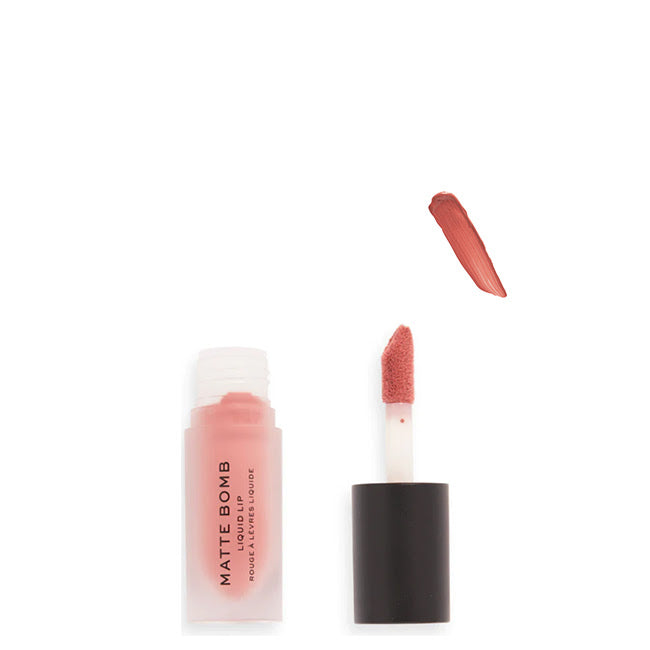 Revolution Pro Matte Bomb Labial Líquido Tono Fancy Pink