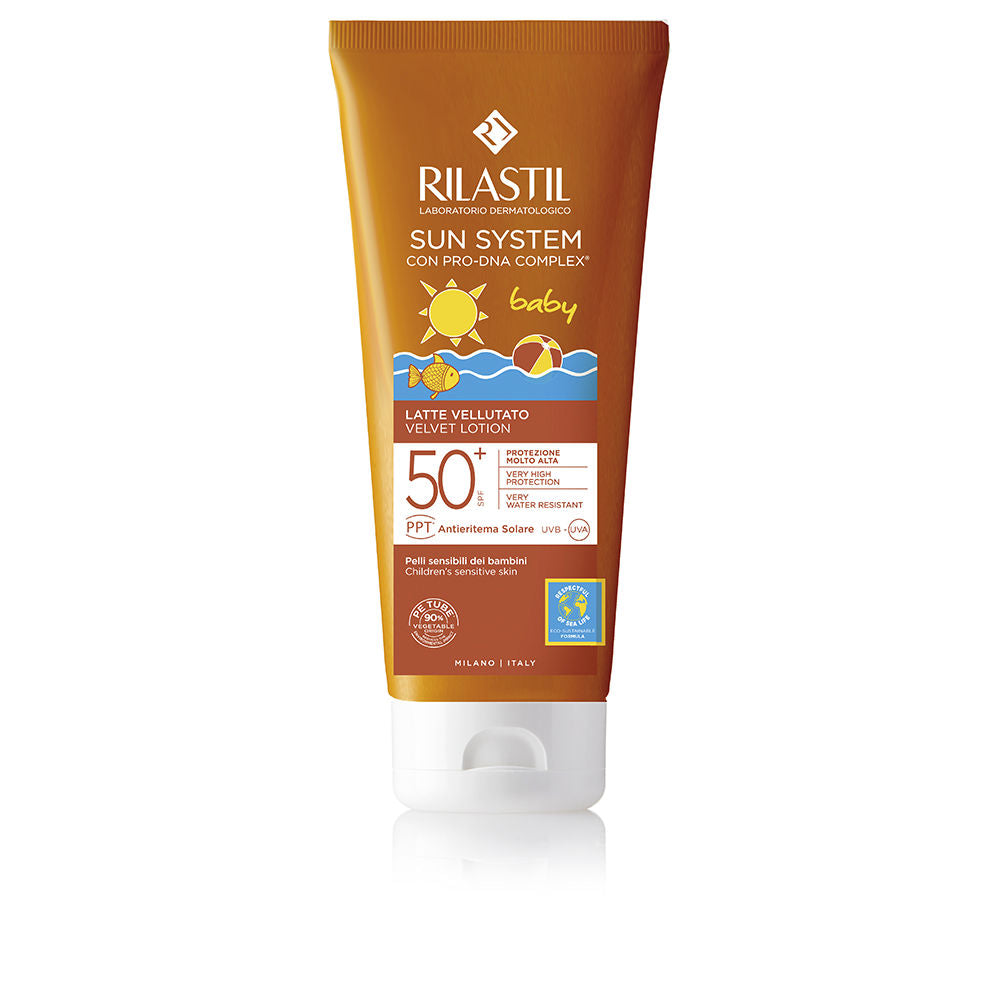 Loción solar Rilastil Sun System Baby Velvet FPS 50+ 200 ml