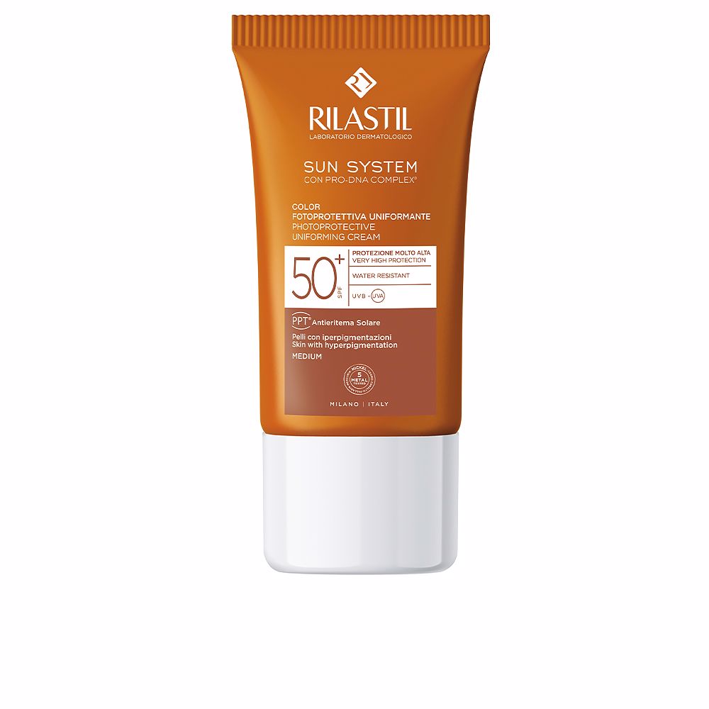 Rilastil Sun System SPF50+ Emulsão de Cor Tom Médio 50ml