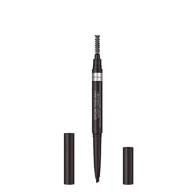 Rimmel London Brow this Way Caneta de Sobrancelhas Cor 004 Soft Black 0,25g