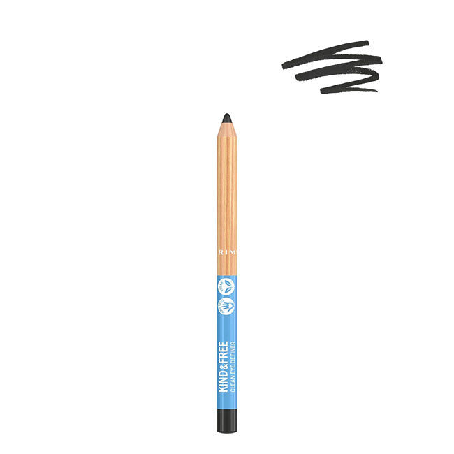 Rimmel London Kind & Free Delineador de Olhos Cor 001 Pitch 1,1g