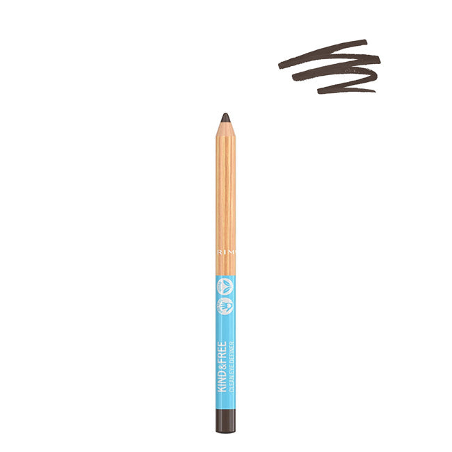 Rimmel London Kind & Free Delineador de Olhos Cor 002 Pecan 1,1g