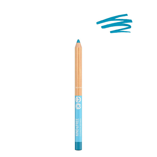 Rimmel London Kind & Free Delineador de Olhos Cor 006 Anime Blue 1,1g