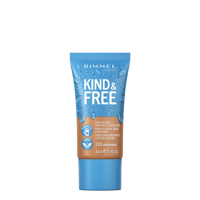 Rimmel London Kind & Free Base Hidratante Cor 210 Golden Beige 30ml
