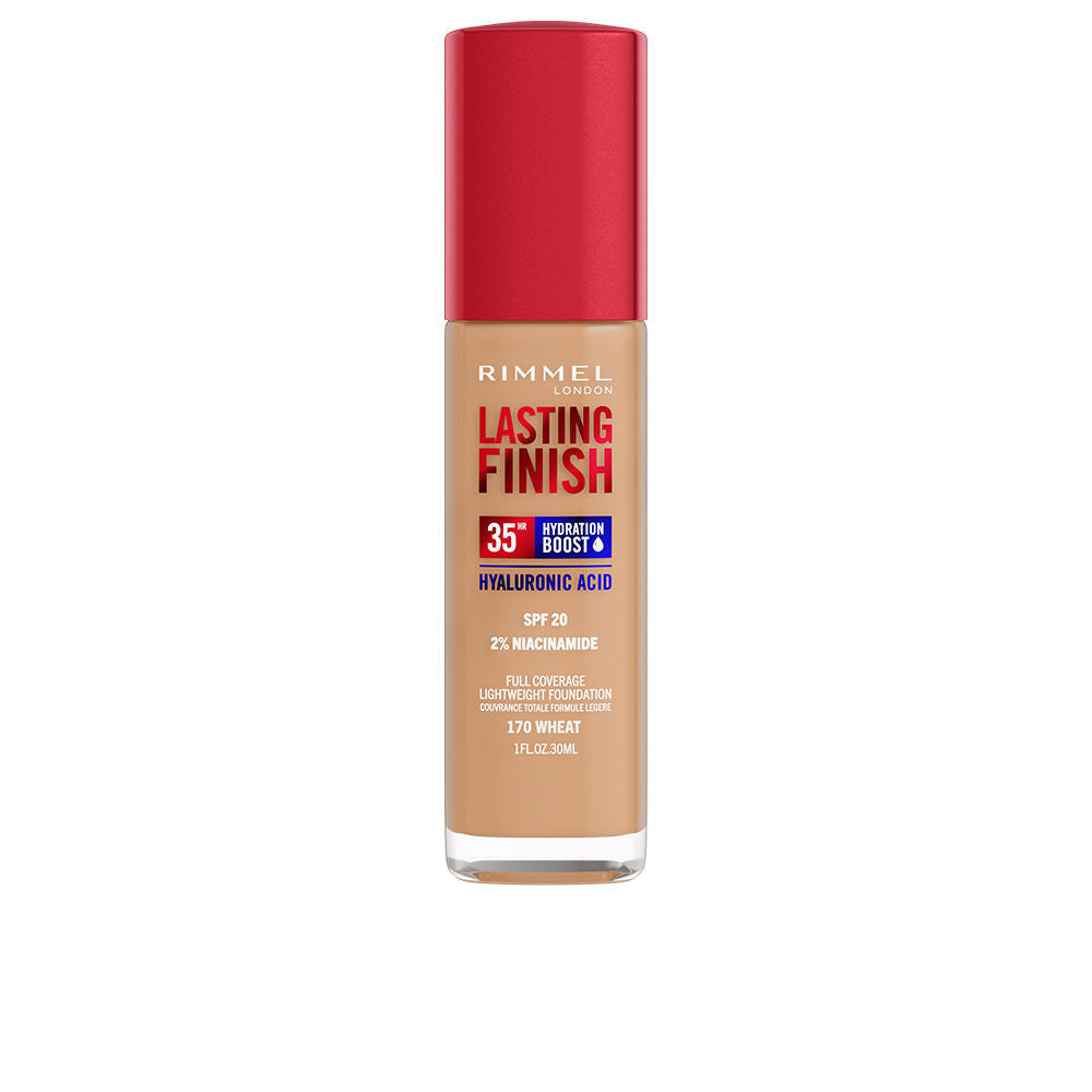 Rimmel London Lasting Finish Hyaluron Boost SPF20 Base 170 Wheat 30ml