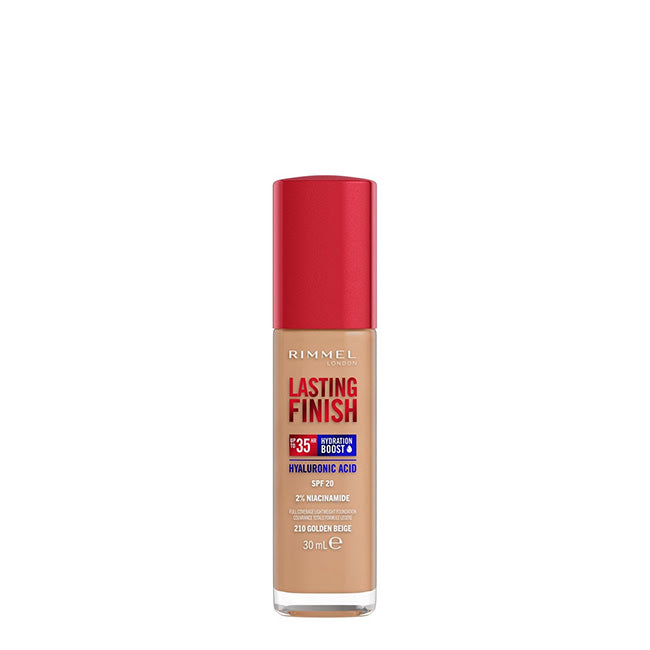 Rimmel London Lasting Finish Hyaluron Boost SPF20 Base 210 Golden Beige 30ml
