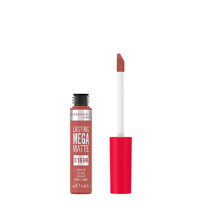 Rimmel London Lasting Mega Matte Batom Líquido Cor 200 Pink Blink 7,4ml