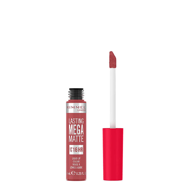 Rimmel London Lasting Mega Matte Batom Líquido Cor 210 Rose & Shine 7,4ml