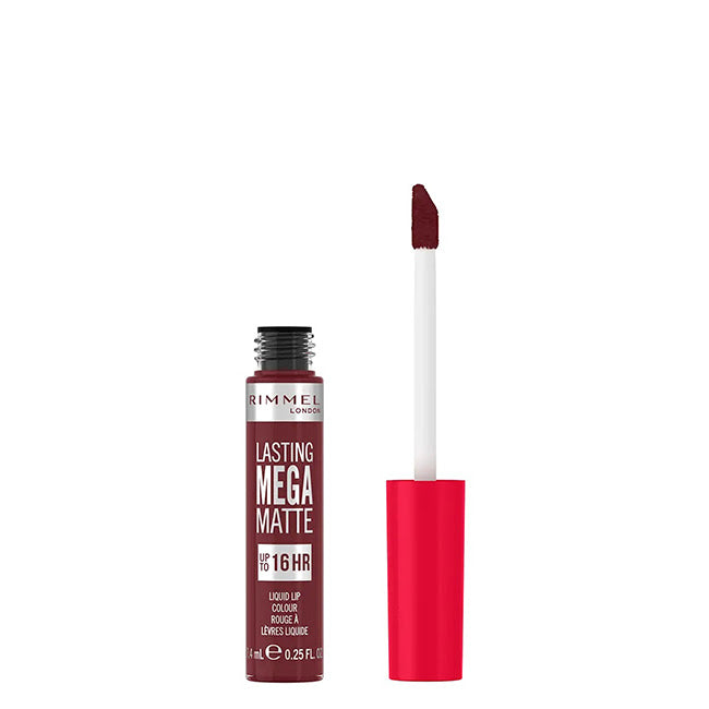 Rimmel London Lasting Mega Matte Batom Líquido Cor 810 Plum This Show 7,4ml
